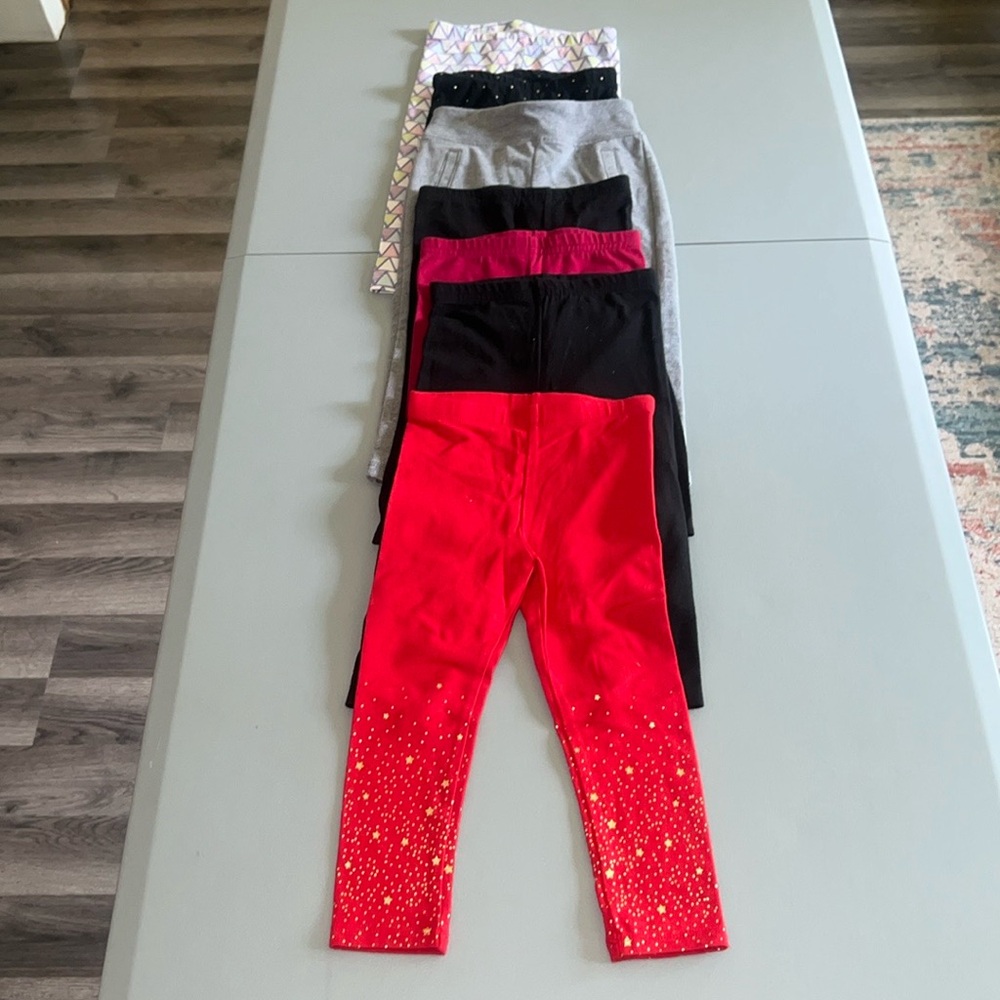 Bundle of 7 Lightweight Leggings Size 2T